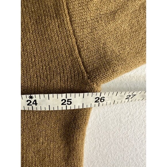 Vince Wool Cashmere Turtle / Mock Neck Sweater Brown / Tan Color XXXL NWT $395 - Picture 10 of 14